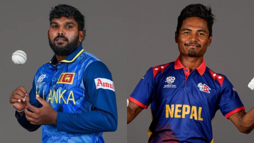 Sri Lanka vs Nepal Live Score Updates of ICC T20 World Cup 2024: Get Toss Winner, Result, Live Commentary and Full Scorecard Online of SL vs NEP Cricket Match in Men's Twenty20 WC | 