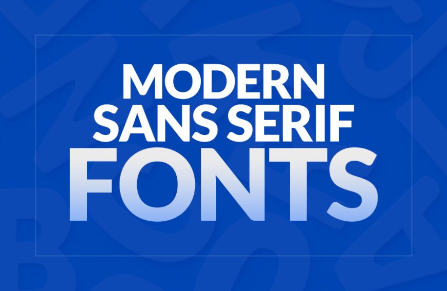 15 Modern Sans Serif Fonts Graphic Design Junction