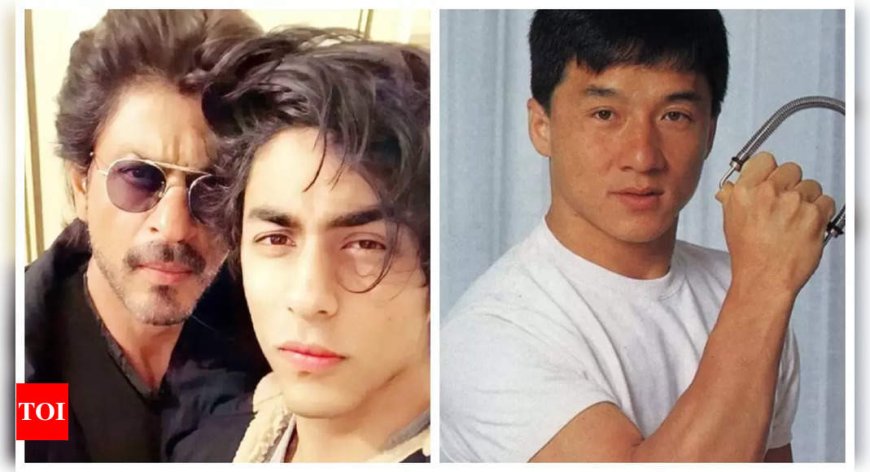 Shah Rukh Khan reveals Aryan Khan looked like Jackie Chan when he was born; Read more details here | Hindi Movie News - Times of India