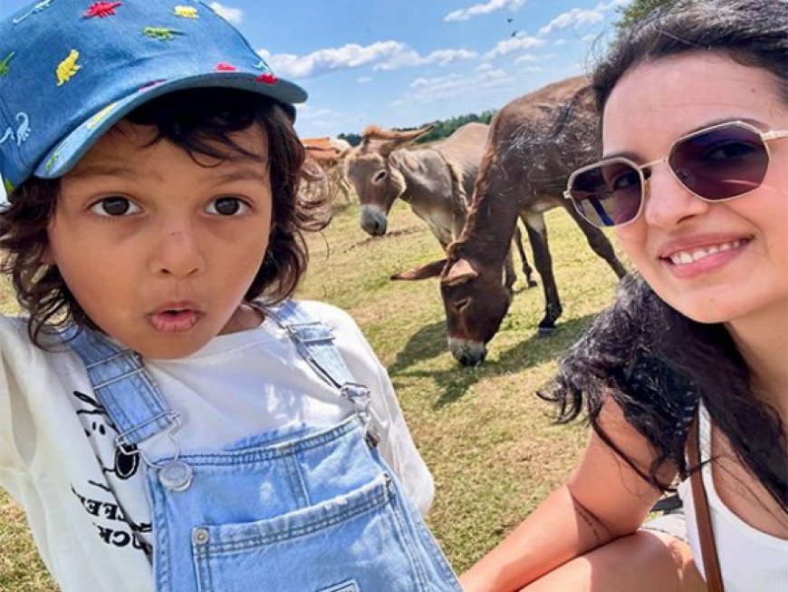 Entertainment News | Natasa Stankovic Drops Adorable Pictures with Son Agastya in Serbia | LatestLY