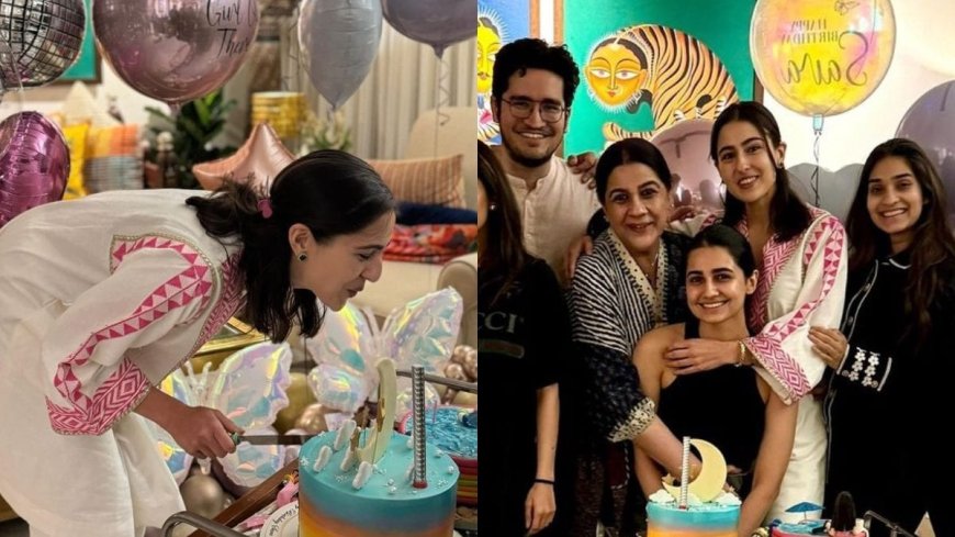 Sara Ali Khan Celebrates 29th Birthday With Amrita Singh, Team & Underprivileged Kids | Inside Pics